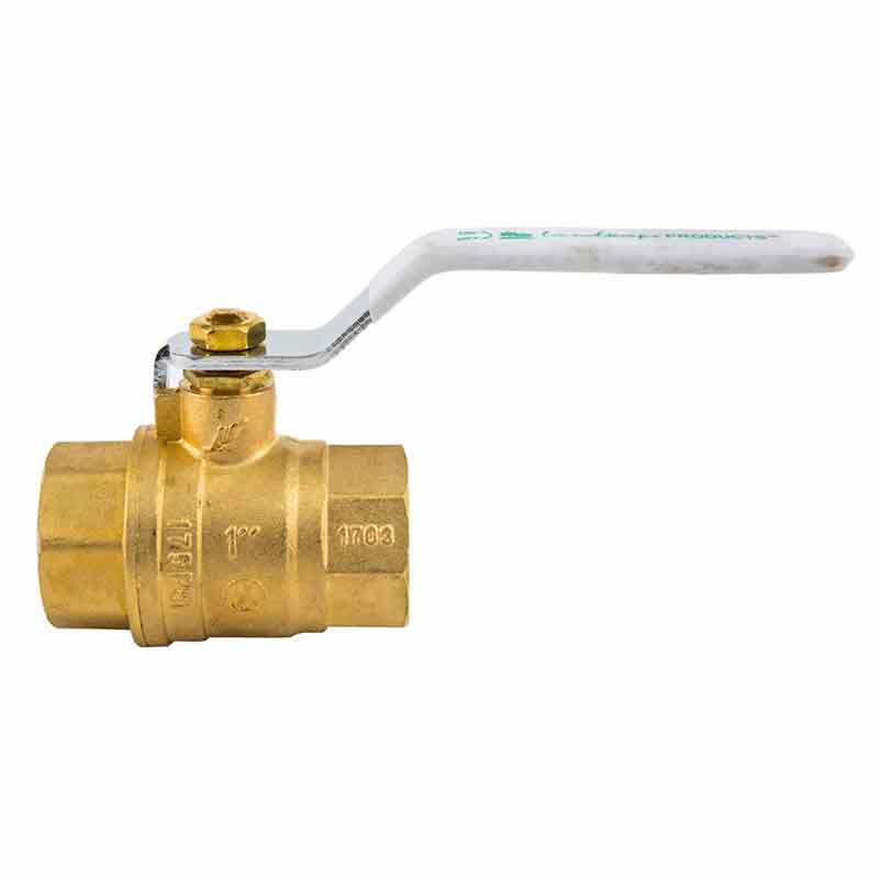 Landscape Products 1-inch Full Port Brass Ball Valve - Ewing