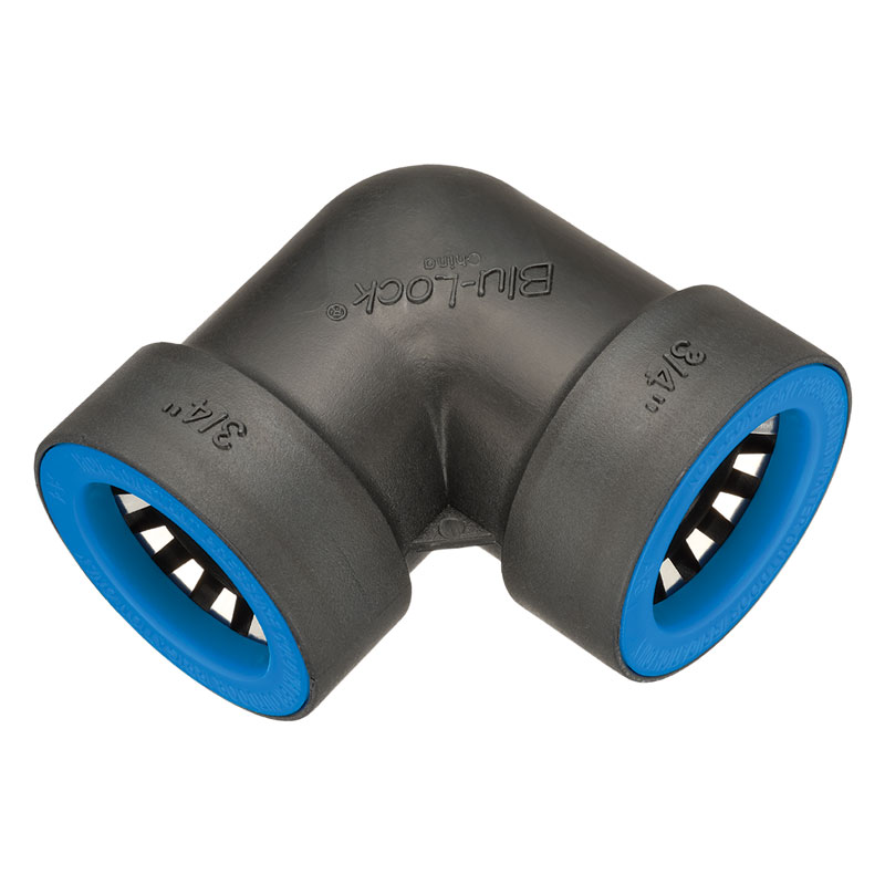 Hydro-Rain 3/4 Inch Blu-Lock® 90 Degree Ell - Ewing