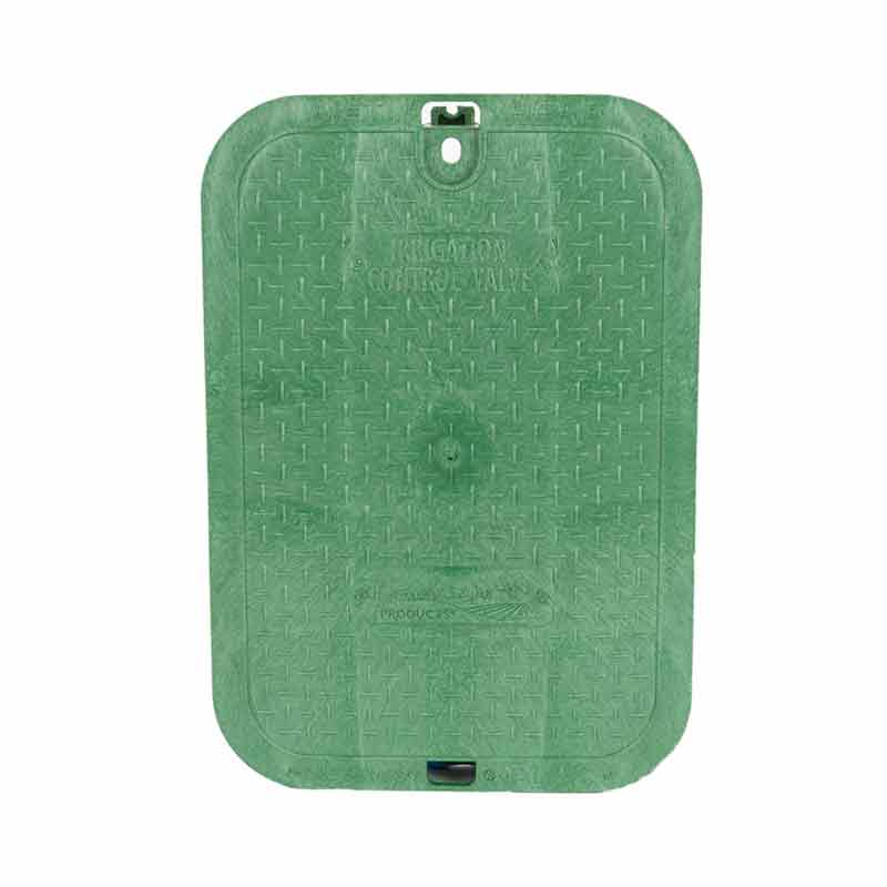 NDS 14-inch x 19-inch Green Valve Box - Lid Only - Ewing
