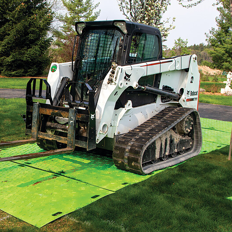 新品スーパーバウディングマット10ft（3m） ADS BAM Ground Protection Mats - 4 ft x 8 ft - Ewing