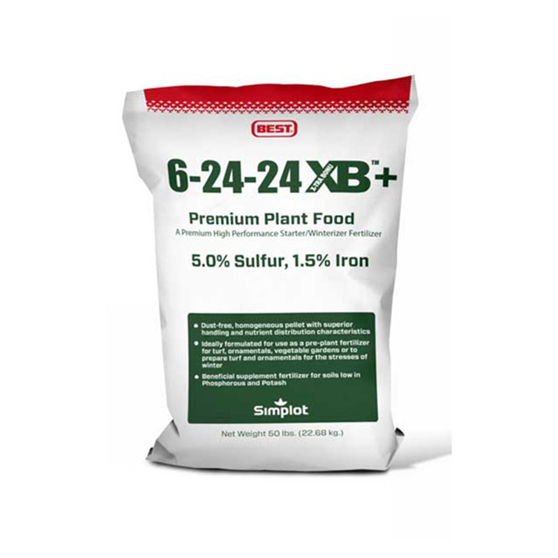 SIMPLOT 6-24-24 XB+ Fertilizer - 50 lb. Bag - Ewing