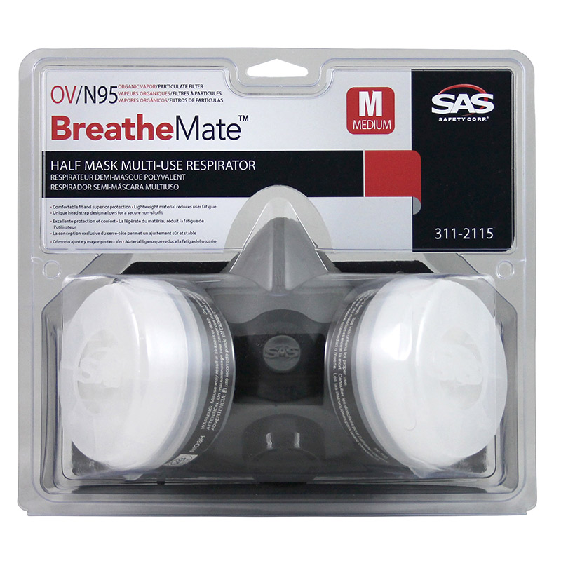 BreatheMate™ Multi-Use Dual Cartridge Half Mask