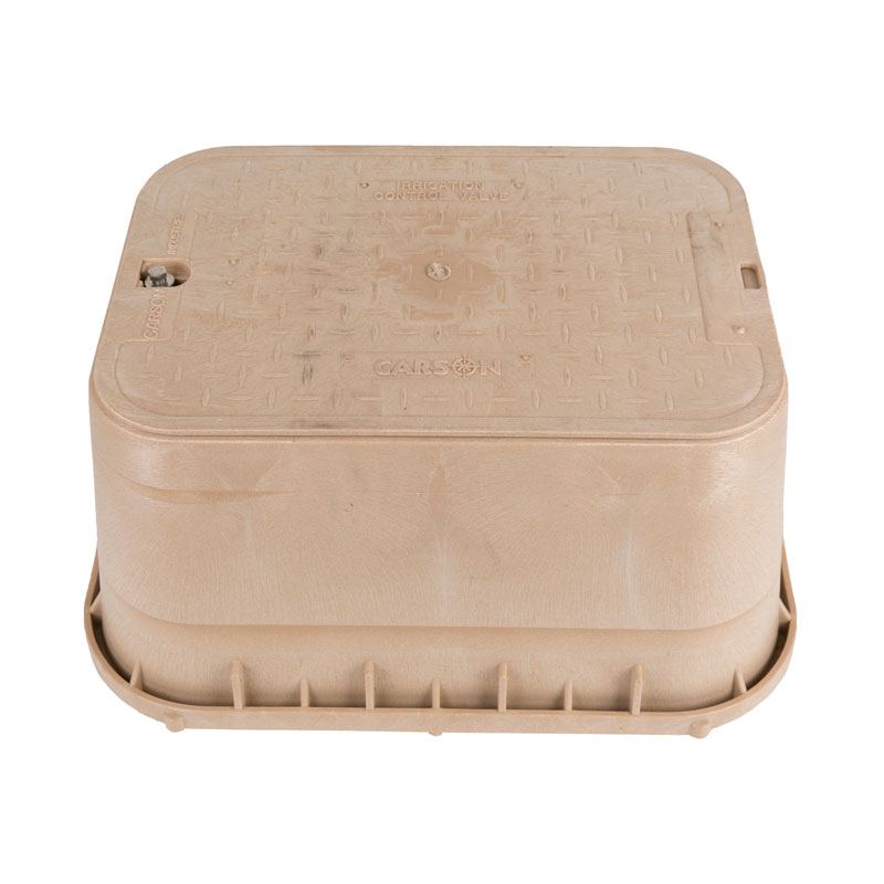 1419 Carson 6-inch Tan Extension Box and Lid - Ewing
