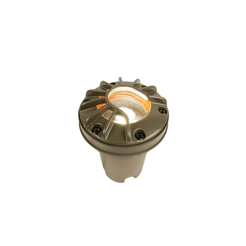 FX Luminaire FC Zoning And Dimmable 3 LED Louver Grate In Bronze