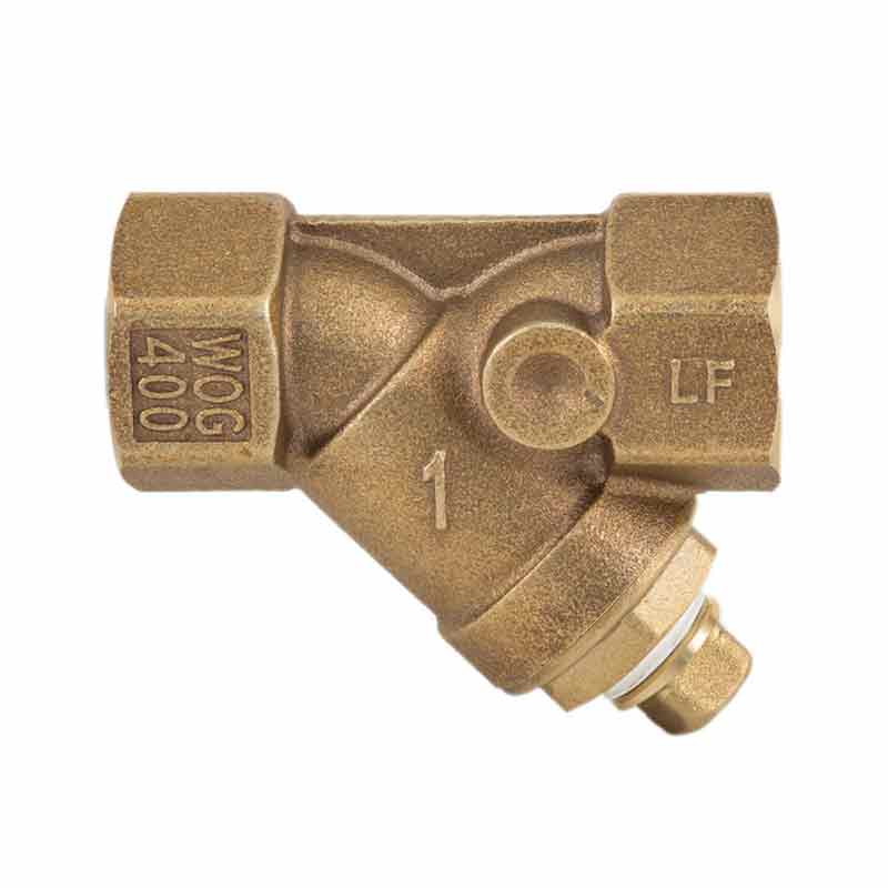 Landscape Products 1-inch Brass Mainline Wye Y Filter - Ewing