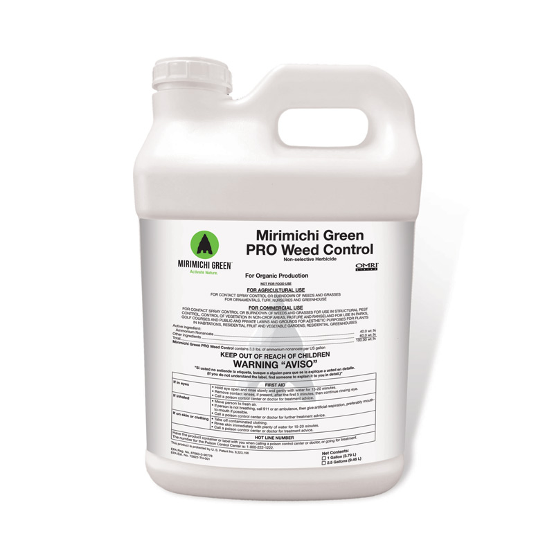 【Marimokun】 Mirimichi 2.5 Gallon Pro Concentrate Weed and Grass Control - Ewing