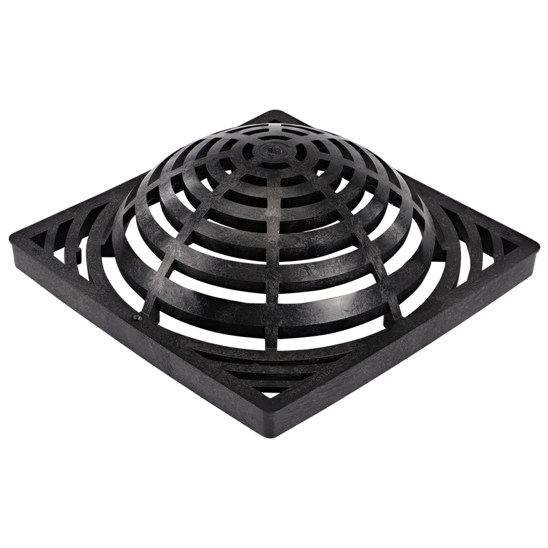 NDS 12-inch Atrium Grate - Black - Ewing