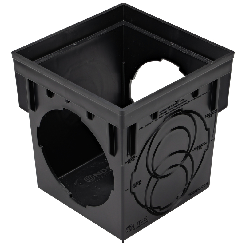【24AW】美品♡ナゴンスタンス ソフトウォームクロスBOXスリットプルオーバー NDS 9-inch Square Catch Basin with 2 Openings - Black - Ewing
