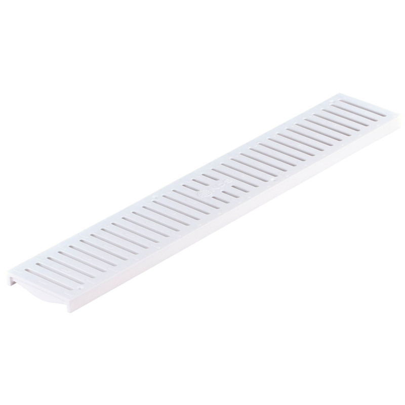 NDS-240 2FT CHNL GRATE WHITE - Ewing