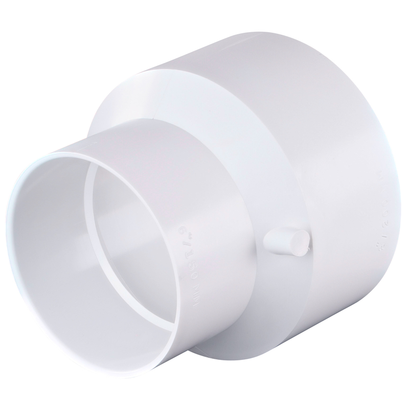 NDS 8 in. x 6 in. PVC Reducer Coupling - Ewing