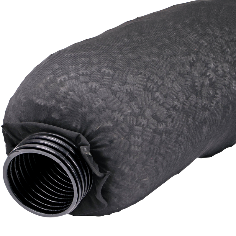 NDS EZflow Gravel-Free French Drain – 15 in. Mesh w/ 6 in NDS EZflow Gravel-Free French Drain – 15 in. Mesh w/ 6 in