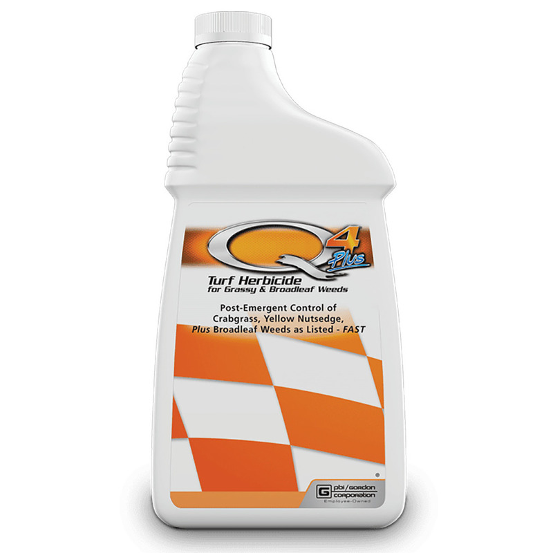 Q4 Plus Turf Herbicide for Grassy & Broadleaf Weeds - 1 qt