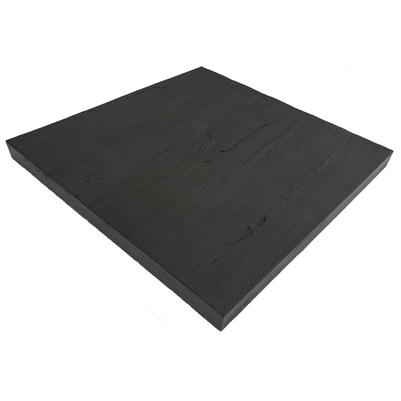 36 in x 36 in Mountain Slate Paver (2-1/2 in Thick) - Charcoal - Ewing