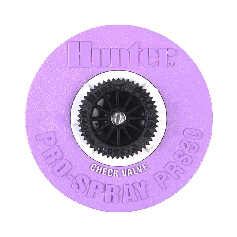 Hunter PROS-06-PRS30-CV – Corpo Irrigatore A Spruzzo 6″ Con Regolatore Di Pressione 30 PSI E Valvola Di Ritegno