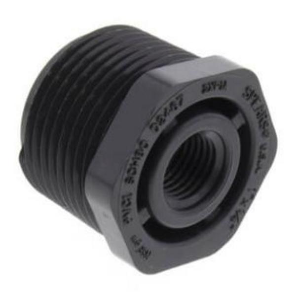 しゅうぺー② 2 in X 1/2 in Sch. 80 PVC Reducer Bushing - Ewing