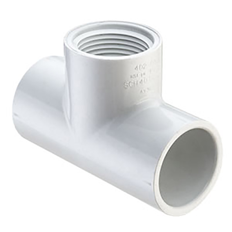 Spears Mfg. 1/2-inch Slip x Thread Sch. 40 PVC Tee - Ewing