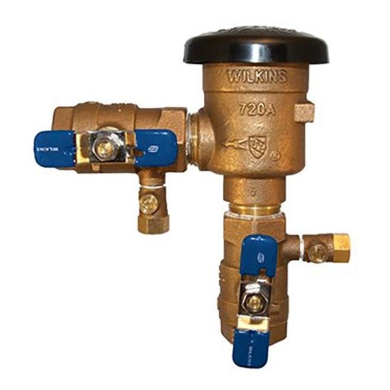 Wilkins 1-inch 720A Pressure Vacuum Breaker Assembly - Ewing Wilkins 1-inch 720A Pressure Vacuum Breaker Assembly - Ewing