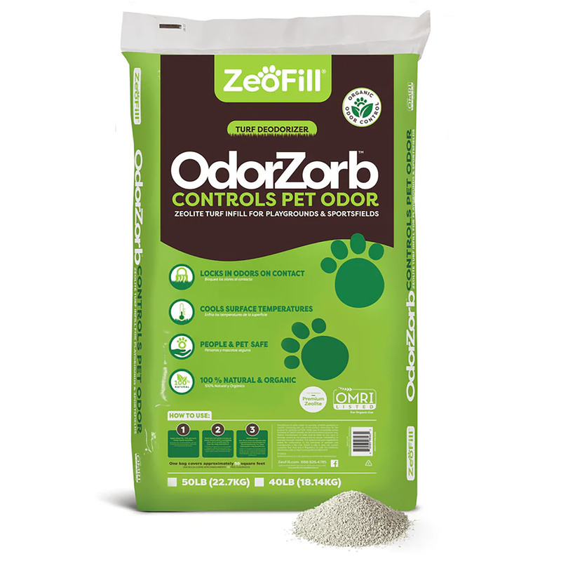 ZEOFILL INC ZeoFill Sythetic Turf Pet Infill - 50 lb. Bag - Ewing